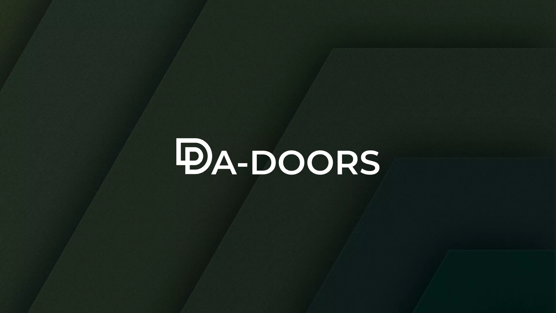 Создание логотипа компании «DA-DOORS» в Алексине